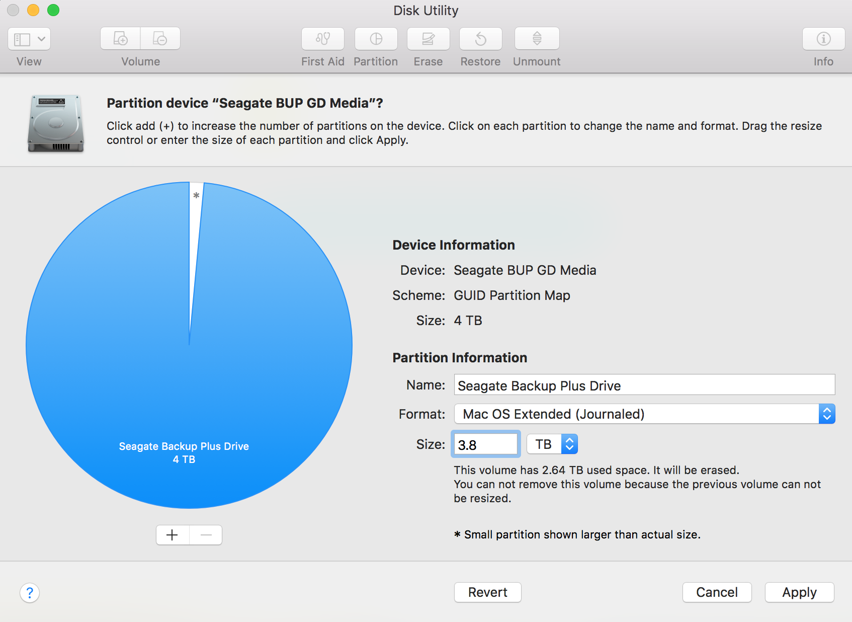 partition disk to exfat and mac os extended